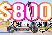 Backfire M8 Electric Scooter Review (2026): 37 MPH Speed, Samsung Battery & GPS Under $800 39 Frame 275