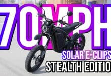 Solar E-Clipse Stealth Edition Review: Is This the Fastest Electric Bike Yet? 14 Frame 278